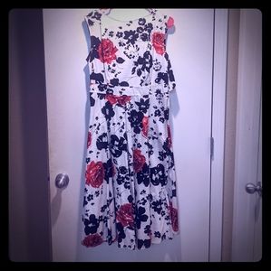 Floral Dress, XL
